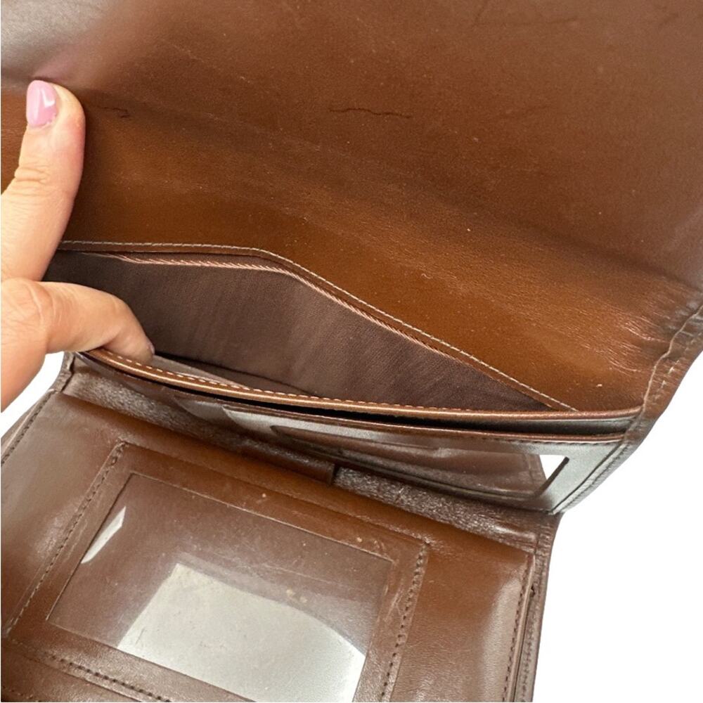 Vintage DOONEY & BOURKE Brown and Cream Wallet - Picture 8 of 12